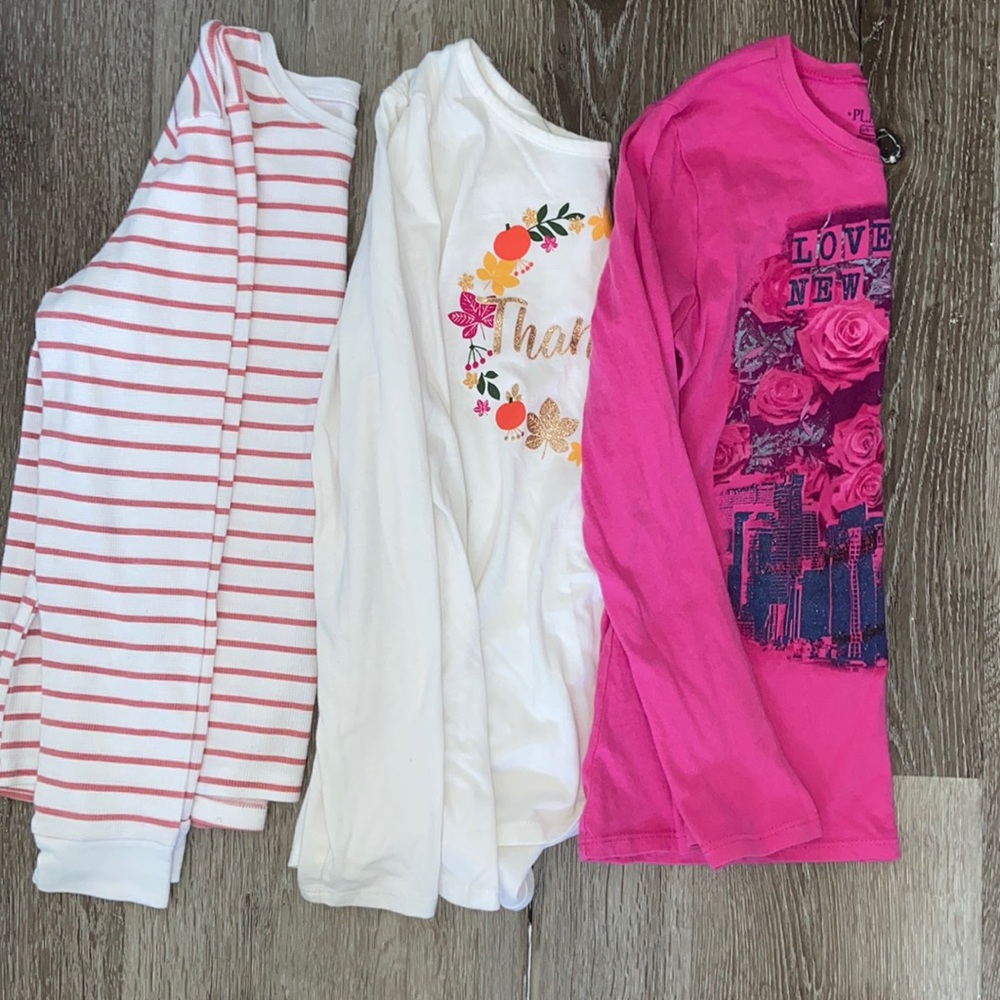 3 long sleeve shirts